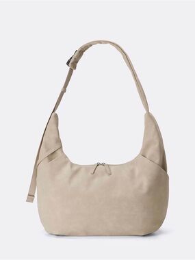GU Cocoon Shoulder Bag (Beige)